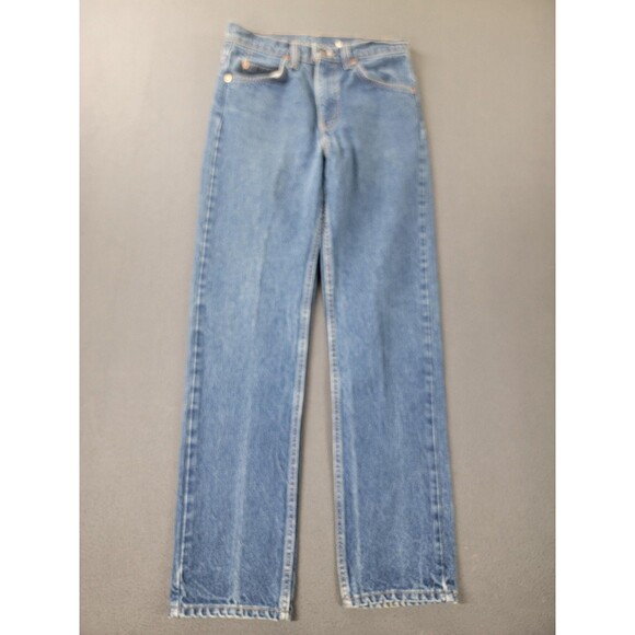 Vintage Levis 505 Jeans Mens 30x30 Blue Denim Regular Fit Straight Made USA 90s - Picture 1 of 13